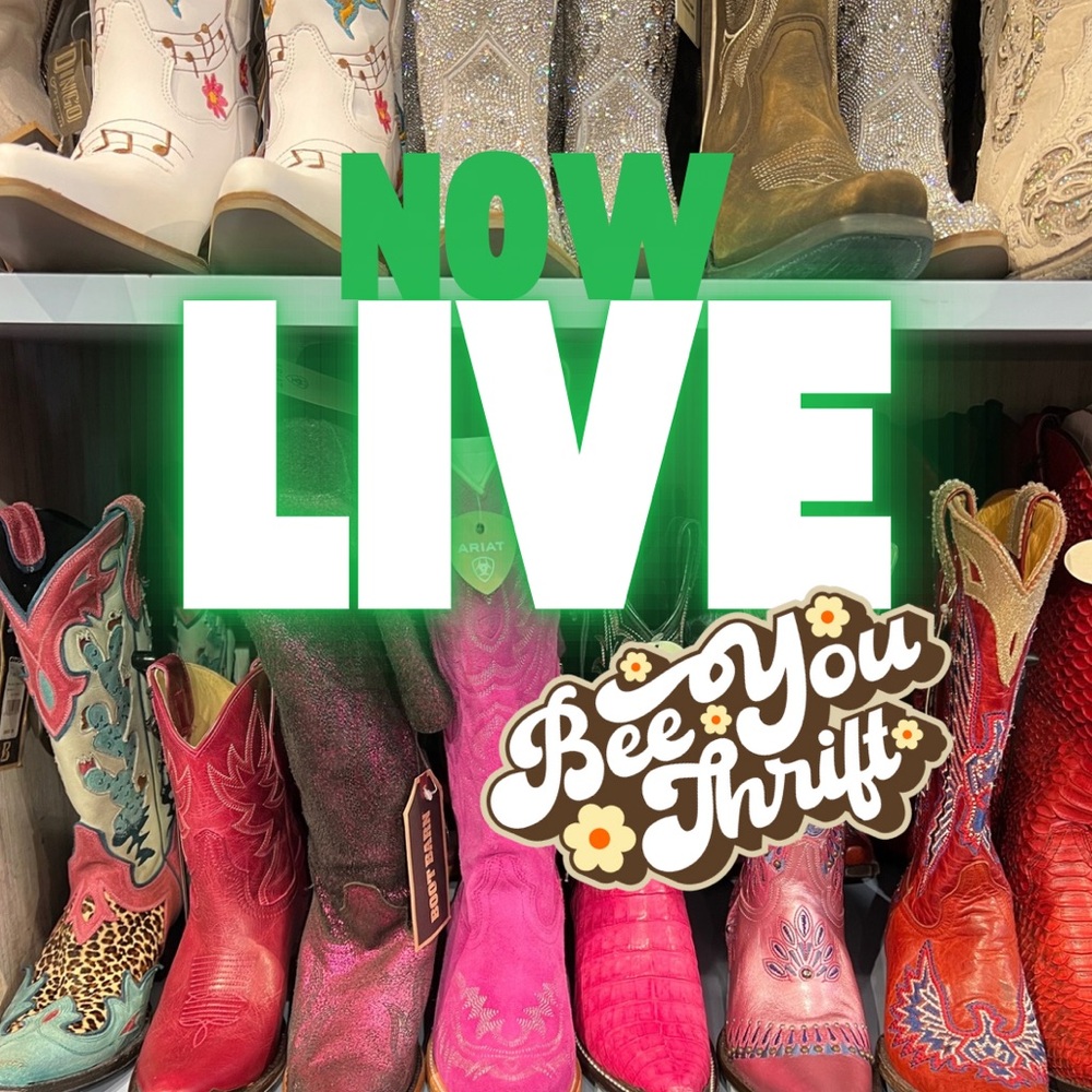 @beeyouthrift IS LIVE NOW!